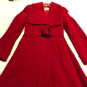 Ladies Jessica Simpson Long Swing Coat